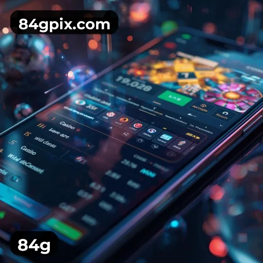 Aplicativo móvel 84g para iOS e Android